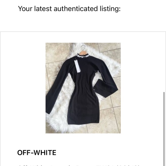 OFF-White FW21 Sweater Dress - Picture 13 of 13